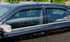 AVS 19-22 Mazda 3 Hatchback Ventvisor Outside Mount Window Deflectors 4pc - Smoke - Striker Modified