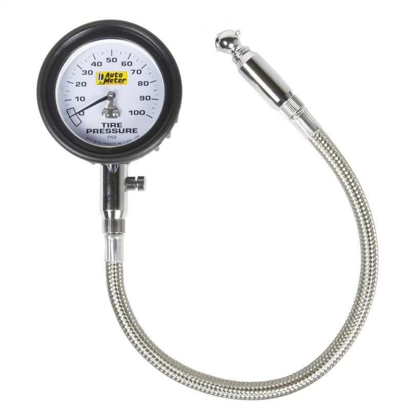 Autometer 100 PSI Tire Pressure Gauge - Striker Modified
