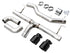 AWE 19-23 BMW 330i / 21-23 BMW 430i Base G2X Track Edition Axle Back Exhaust - Diamond Black - Striker Modified