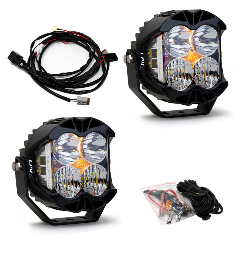Baja Designs LP4 Pro Driving/Combo LED - Clear (Pair) - Striker Modified