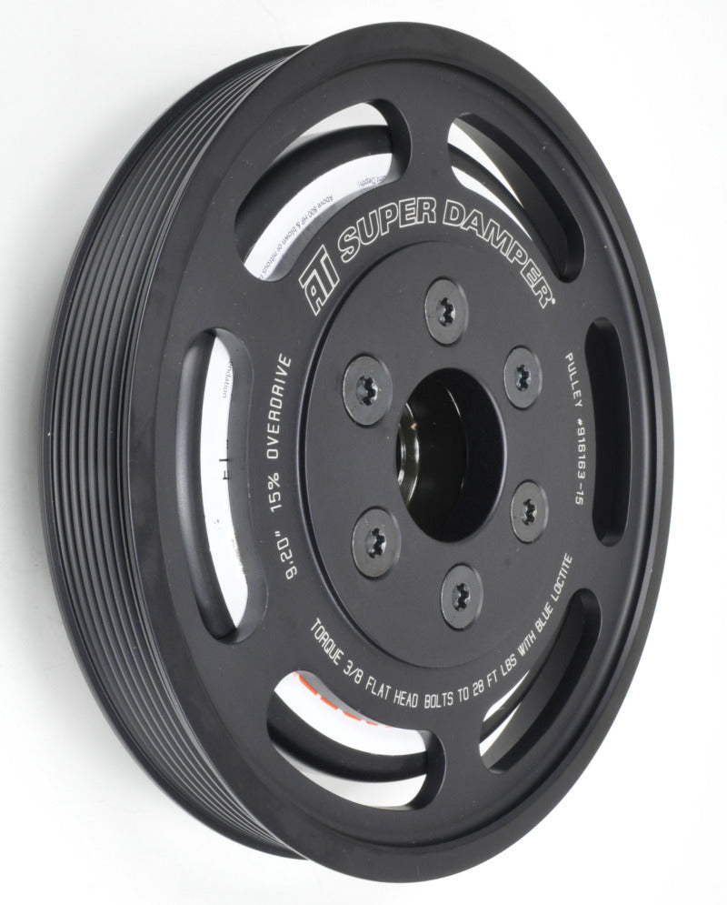 ATI Damper - 7.48in - Alum LW - 6 Grv - 2014+ Corvette LT1/LT4 - Dry Sump - 6 Bolt (Excl SC Pulley) - Striker Modified
