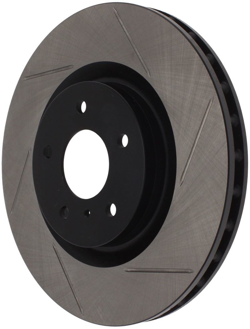 StopTech Power Slot 03-07 350z/ 03-04 G35 w/ Brembo SportStop Slotted Front Left Rotor - Striker Modified