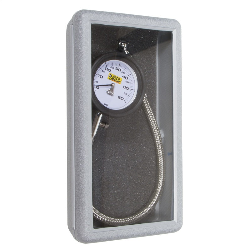 Autometer NASCAR Performance 60PSI Lo-Pressure Tire Pressure Gauge - Striker Modified