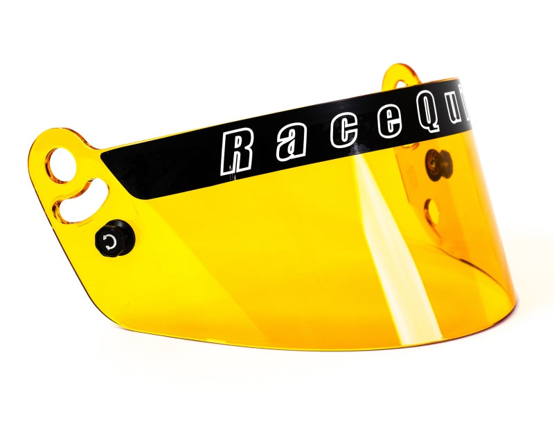 RaceQuip PRO Series Shield - Amber - Striker Modified