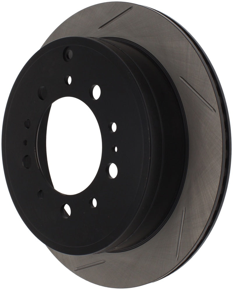 StopTech Power Slot 08-09 Lexus LX450/470/570 / 07-09 Toyota Tundra Slotted Right Rear Rotor - Striker Modified