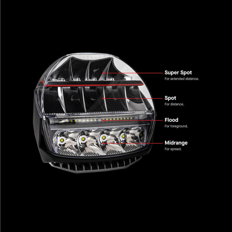 ARB Intensity IQ Driving Lights - Striker Modified