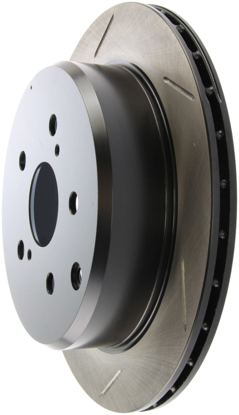 StopTech Power Slot 86-92 Supra ALL Rear Right SportStop Slotted Rotor - Striker Modified