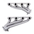 BBK 79-93 Mustang 351 Swap Shorty Unequal Length Exhaust Headers - 1-5/8 Titanium Ceramic - Striker Modified