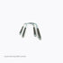 Belltech LOWERING BLOCK KIT 2inch WITH 2 DEGREE ANGLE - Striker Modified