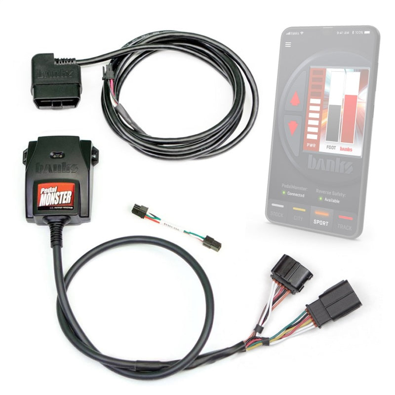 Banks Power Pedal Monster (Stand-Alone) for many Isuzu, Lexus, Scion, Subaru, Toyota - Striker Modified