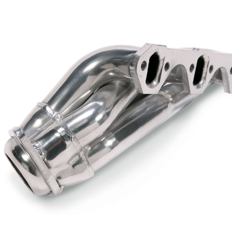 BBK 79-93 Mustang 5.0 Shorty Unequal Length Exhaust Headers - 1-5/8 Silver Ceramic - Striker Modified