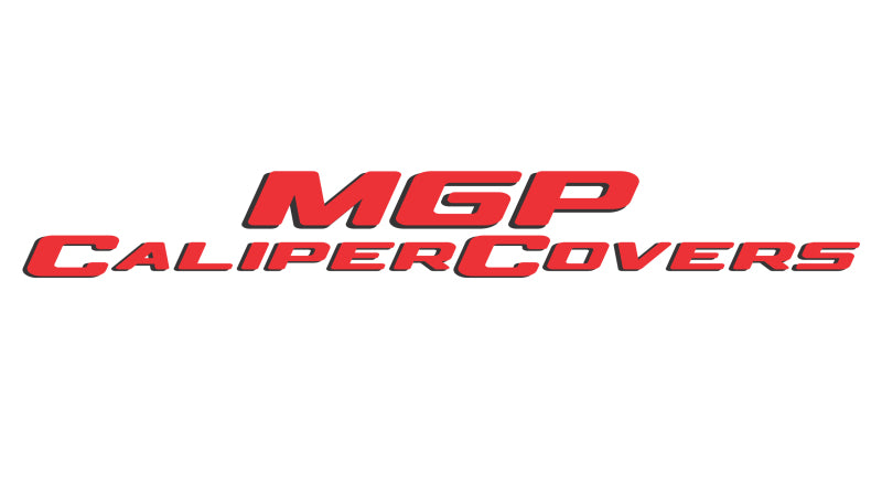 MGP 4 Caliper Covers Engraved Front 2015/Mustang Engraved Rear 2015/Bar & Pony ylw finish black ch - Striker Modified