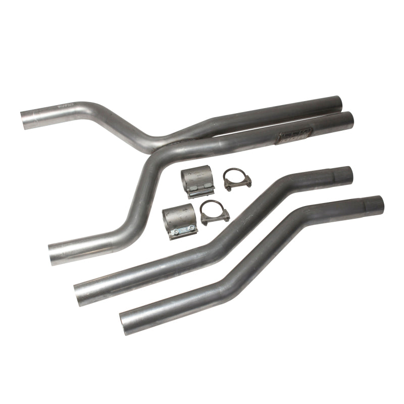 BBK 10-11 Camaro V6 High Flow After Cat X Pipe - 2-1/2 - Striker Modified