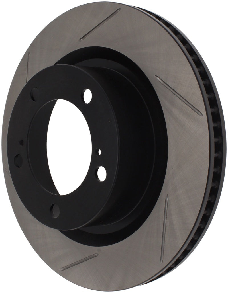 StopTech Power Slot 08-09 Toyota Sequoia / 07-09 Tundra Slotted Right Front Rotor - Striker Modified