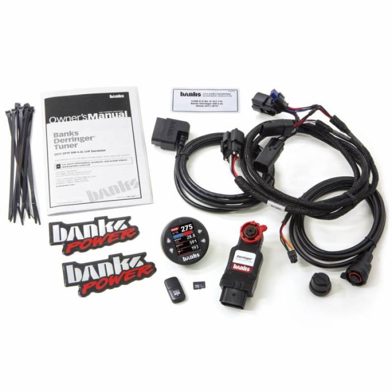 Banks Power 2020 GM 2500/3500 6.6L L5P Derringer Tuner (Gen 2) w/ 1.8in iDash DataMonster - Striker Modified