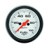 Autometer Phantom 52mm 0-100 PSI Fuel Pressure Gauge - Striker Modified