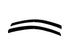 AVS 99-01 Toyota Solara Ventvisor Outside Mount Window Deflectors 2pc - Smoke - Striker Modified