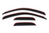 AVS 07-13 Chevy Silverado 1500 Ext. Cab Ventvisor Front & Rear Window Deflectors 4pc - Smoke - Striker Modified