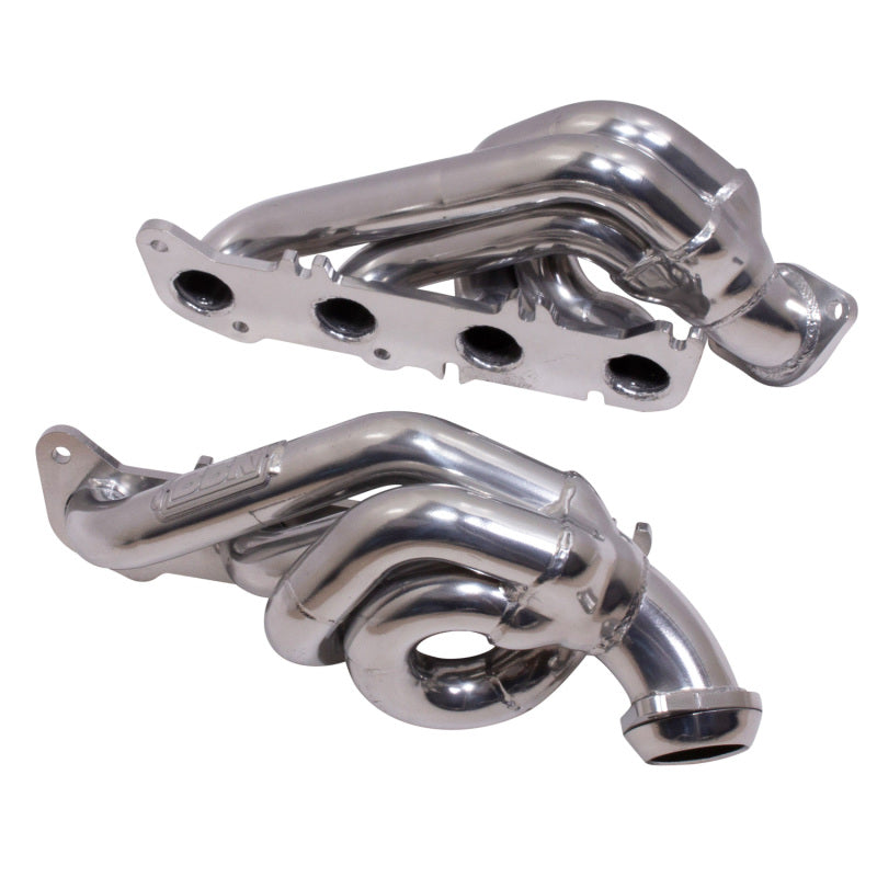 BBK 11-14 Ford F-150 Coyote 5.0 Shorty Tuned Length Exhaust Headers - 1-3/4in Ceramic - Striker Modified