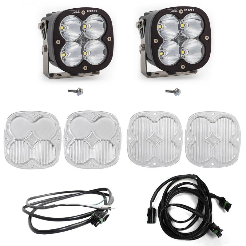 Baja Designs 2021+ Ford Bronco A Piller Light Kit XL Pro Spot w/Upfitter - Striker Modified