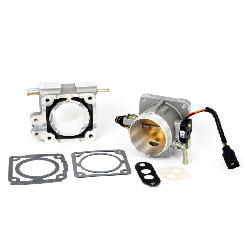 BBK 86-93 Mustang 5.0 70mm Throttle Body BBK Power Plus Series And EGR Spacer Kit - Striker Modified