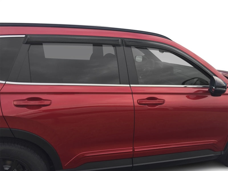 AVS 23-24 Honda CRV Ventvisor Outside Mount Window Deflectors 4pc - Smoke - Striker Modified