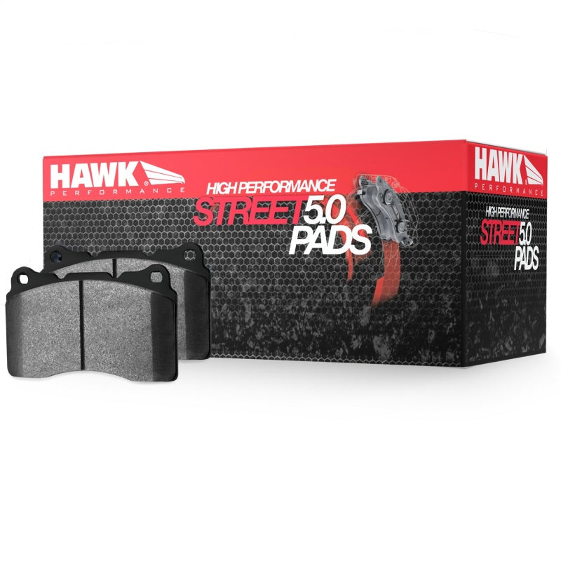 Hawk 15-17 Ford Mustang Performance Package HPS 5.0 Front Brake Pads - Striker Modified