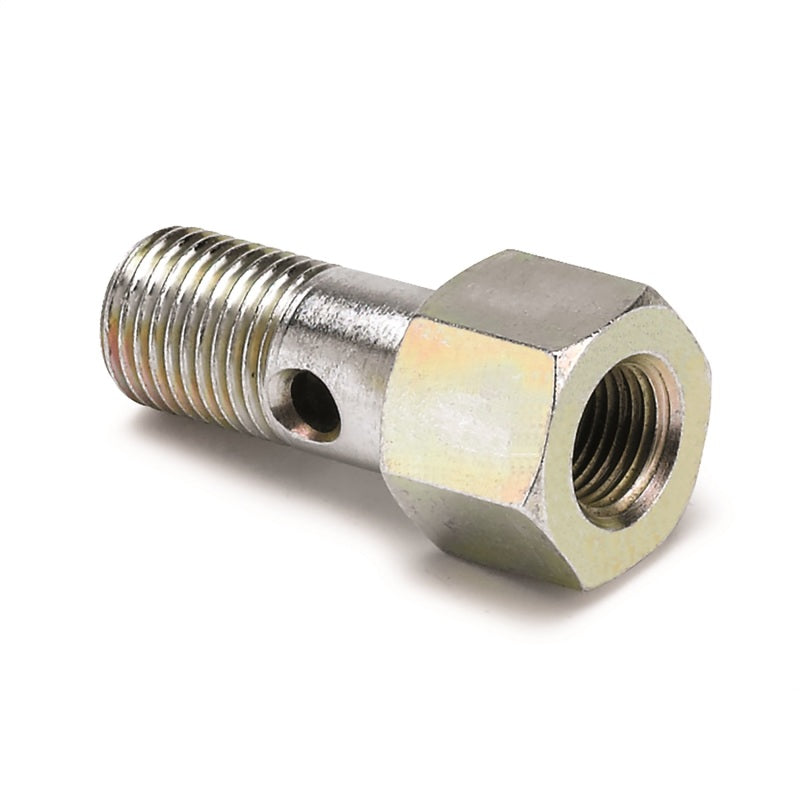 Autometer 12mm Bonjo Bolt to 1/8in NPTF Honda Fuel Press - Striker Modified