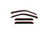 AVS 98-03 Dodge Durango Ventvisor In-Channel Front & Rear Window Deflectors 4pc - Smoke - Striker Modified
