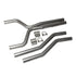 BBK 10-11 Camaro V6 High Flow After Cat X Pipe - 2-1/2 - Striker Modified