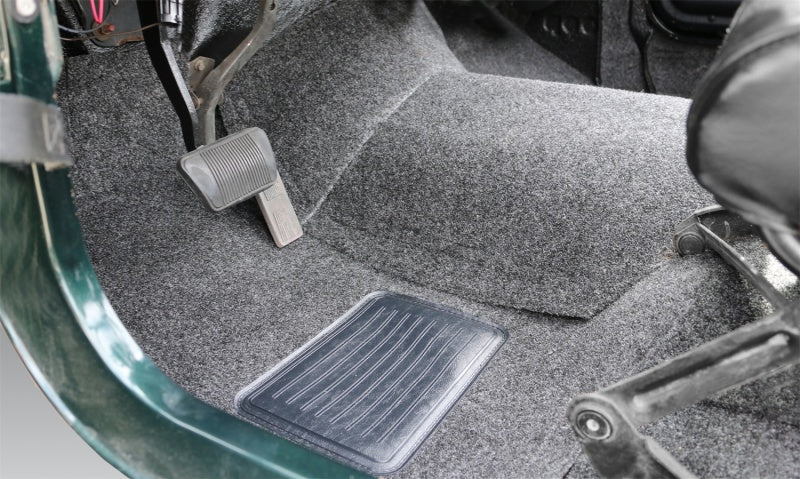 BedRug 76-95 Jeep CJ-7/YJ Front Kit 8pc Floor Kit (Incl Heat Shields) - Striker Modified