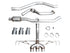 AWE Tuning 2023 Honda Civic Type R FL5 Track Edition Exhaust w/ Triple Chrome Silver Tips - Striker Modified