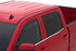 AVS 15-18 Chevy Silverado 2500 Crew Cab Ventvisor Front & Rear Window Deflectors 4pc - Smoke - Striker Modified