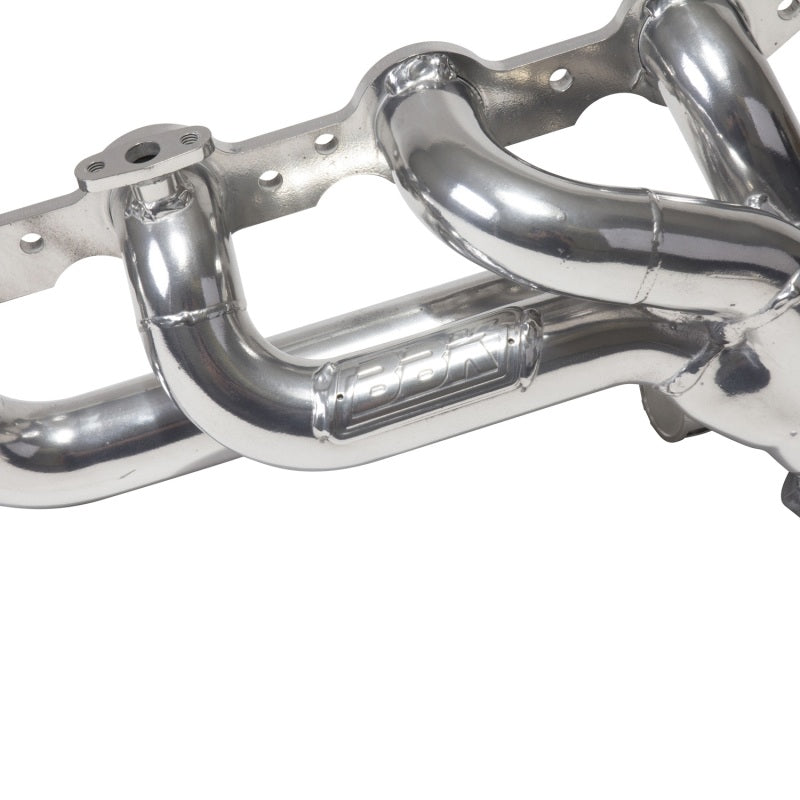 BBK 99-04 GM Truck SUV 4.8 5.3 Shorty Tuned Length Exhaust Headers - 1-3/4 Silver Ceramic - Striker Modified