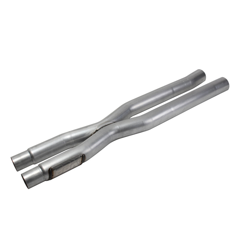 BBK 15-20 Ford Mustang GT 5.0L Resonator Delete X-Pipe (For Use w/Shorties Or Stock Manifolds) - Striker Modified
