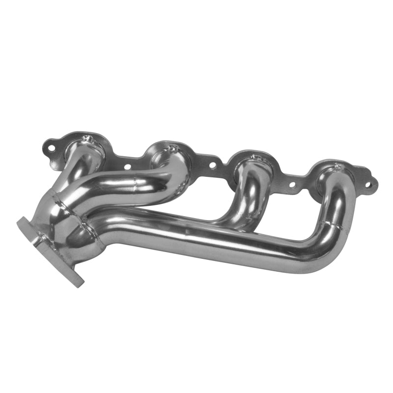 BBK 14-18 GM Truck 5.3/6.2 1 3/4in Shorty Tuned Length Headers - Polished Silver Ceramic - Striker Modified