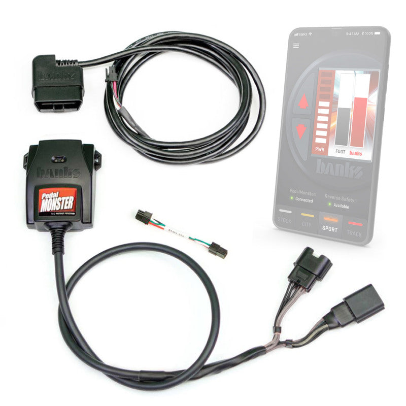 Banks Power 2006-2007 CHEVY/GMC 2500 Pedal Monster Kit(Stand-Alone)-Molex MX64-6 Way-Use w/Phone - Striker Modified