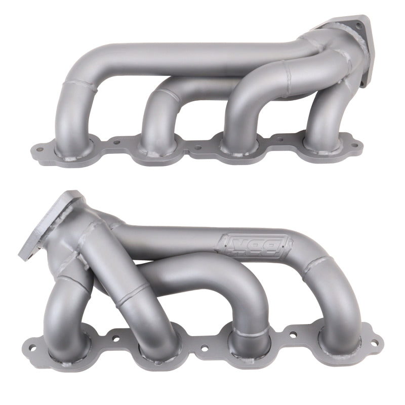 BBK 14-18 GM Truck 5.3/6.2 1 3/4in Shorty Tuned Length Headers - Titanium Ceramic - Striker Modified