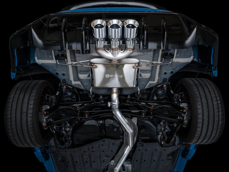 AWE Tuning 2023 Honda Civic Type R FL5 Touring Edition Exhaust w/ Triple Chrome Silver Tips - Striker Modified