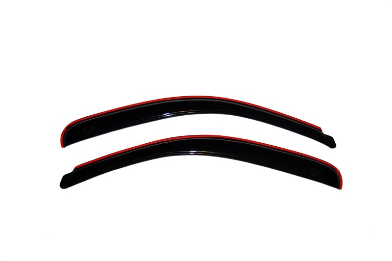 AVS 80-96 Ford Bronco Standard Cab Ventvisor In-Channel Window Deflectors 2pc - Smoke - Striker Modified
