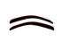 AVS 80-96 Ford Bronco Standard Cab Ventvisor In-Channel Window Deflectors 2pc - Smoke - Striker Modified