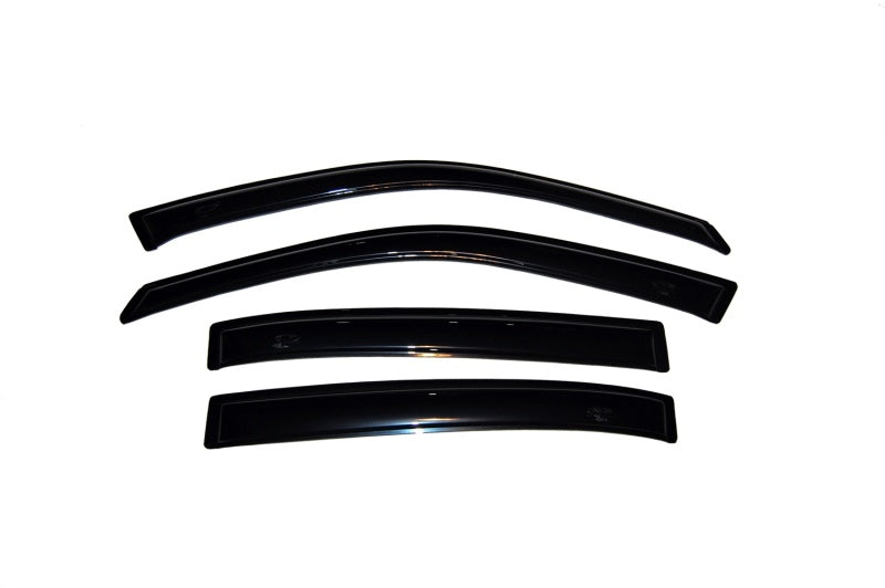 AVS 04-07 Chevy Malibu Ventvisor Outside Mount Window Deflectors 4pc - Smoke - Striker Modified