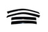 AVS 04-07 Chevy Malibu Ventvisor Outside Mount Window Deflectors 4pc - Smoke - Striker Modified