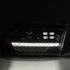AlphaRex 09-18 Dodge Ram 2500 LUXX LED Proj Headlights Plank Style Black w/Activ Light/DRL - Striker Modified
