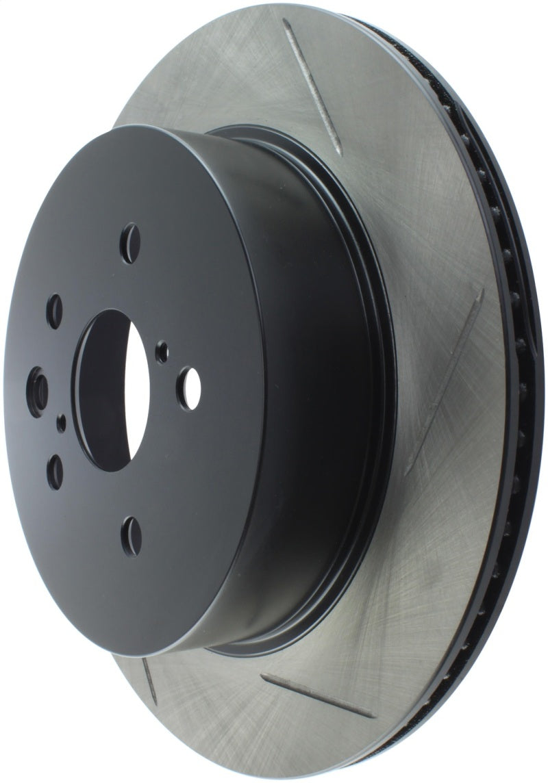 StopTech Power Slot 06-09 Lexus GS Series / 06-10 IS350 Rear Left Slotted Rotor - Striker Modified