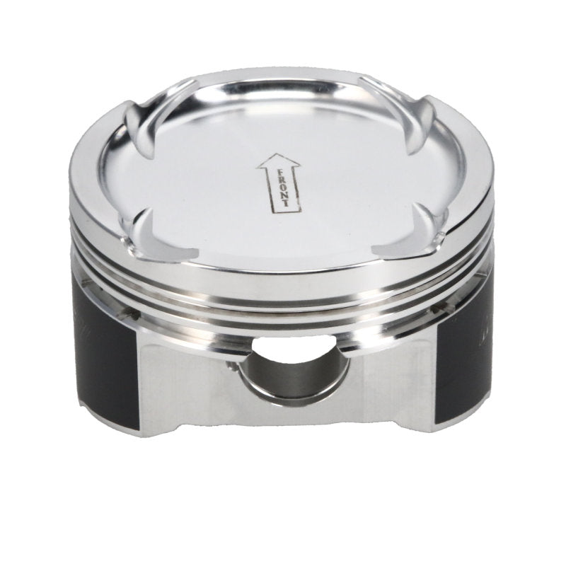 Manley 08+ Mitsubishi Evo X (4B11T) 86.5mm +.5mm Oversize Bore 9.0:1 Dish Piston Set with Rings - Striker Modified