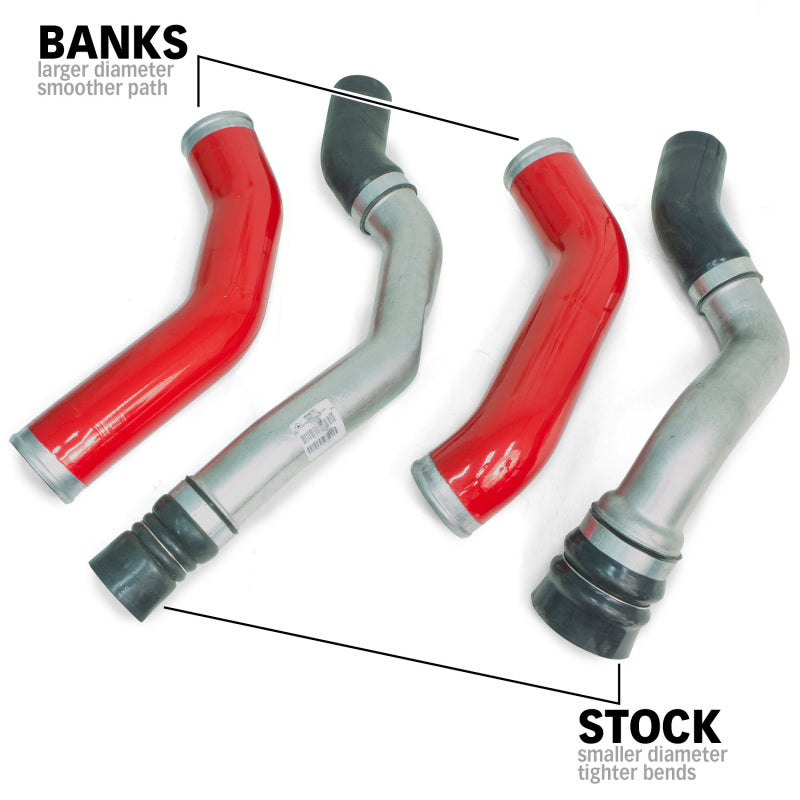 Banks Power 13-18 Dodge Ram 2500/3500 6.7L Diesel Boost Tube System Upgrade Kit - Striker Modified