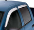AVS 15-18 Chevy Silverado 2500 Crew Cab Ventvisor Front & Rear Window Deflectors 4pc - Chrome - Striker Modified