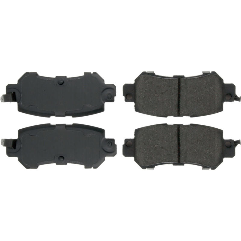 PosiQuiet 08 Accord Sedan EX/EX-L / 01-03 Acura CL / 99-04 RL / 99-08 TL / 04-09 TSX Front Brake Pad - Striker Modified