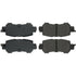 PosiQuiet 08 Accord Sedan EX/EX-L / 01-03 Acura CL / 99-04 RL / 99-08 TL / 04-09 TSX Front Brake Pad - Striker Modified
